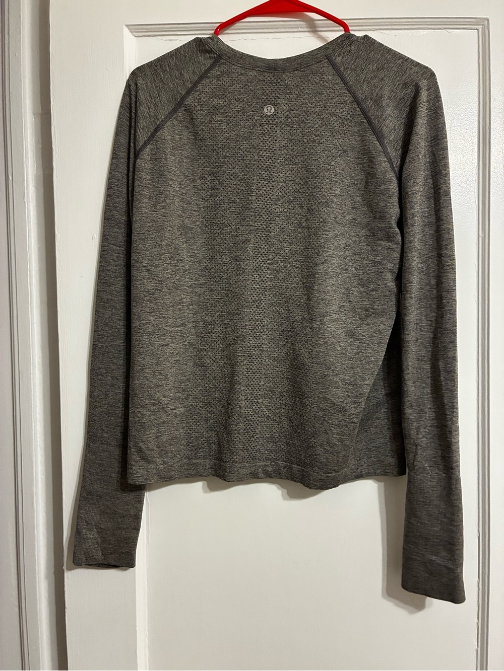 Lululemon Grey Swiftly 2.0 Merino Athletic Top